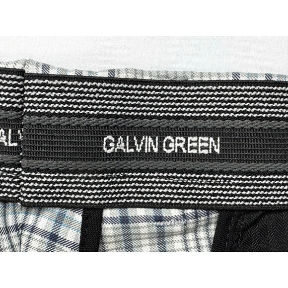 Galvin Green Men's Straight Leg Plaid Performance Golf Pants - Size 36x32 - Picture 4 of 5